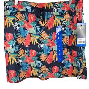 Speedo Women's Lightweight Swim Skort "Hot Coral" NWT Size Large